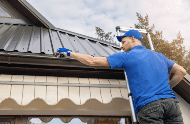 gutter cleaning in taunton